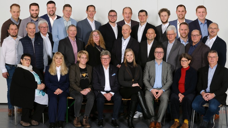 Gruppenbild mit Kandidaten der CDU Flieden zur Kommunalwahl 2026